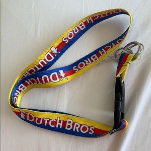 dutch brothers lanyard